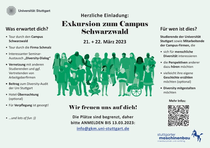 Diversity at Uni Stuttgart: Wir sind alle einzigartig